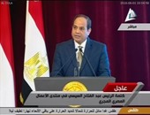 السيسي: طريقنا محفوف بالتحديات وقادرون على تحقيق رؤية "مصر 2030"