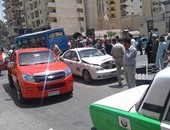 مصرع شخصين وإصابة 10 آخرين فى حادث تصادم بمدخل مدينة أبو كبير بالشرقية