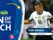 يورو 2016.. تونى كروس أفضل لاعب فى مباراة ألمانيا وأوكرانيا