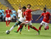 بالصور.. حسام غالي يضيف الهدف الثاني للأهلي فى مرمى المصري