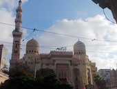إيقاف أعمال ترميم سقف مسجد" أبو العباس" بالإسكندرية وتشكيل لجنة للفحص