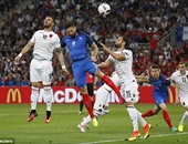 يورو 2016.. التعادل السلبى يحسم الشوط الأول من مواجهة فرنسا وألبانيا