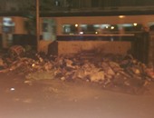 بالصور.. القمامة تحتل محيط ترام سيدى بشر فى الإسكندرية