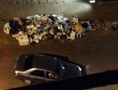 بالصور.. قارئ يشكو تراكم القمامة فى شارع العيسوى بميامى بالإسكندرية