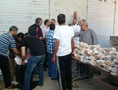 صحافة المواطن .. بالصور .. شباب كفر الغاب ينظمون أكبر مائدة لإفطار الصائمين