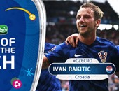 يورو 2016.. راكيتيش أفضل لاعب فى مباراة كرواتيا والتشيك