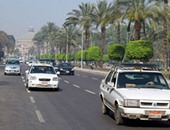 انسياب حركة المرور فى اتجاهى شارع أحمد عرابى بمنطقة المهندسين