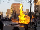 مصدر أمنى: لا شبهة جنائية فى حريق قسم شرطة فيصل بالسويس 