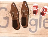 تشكيليون يختلفون حول "حذاء" جوجل تعبيرا عن يوم الأب العالمى