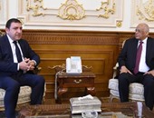 على عبد العال يستقبل سفير أذربيجان فى القاهرة بمجلس النواب