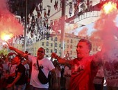 يورو 2016.. اشتباكات عنيفة بين جماهير بولندا والشرطة