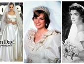 من الأميرة ديانا لأنجلينا جولى.. بالصور أعظم 5 فساتين فرح فى تاريخ الموضة