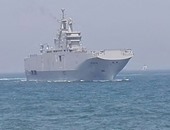 بالفيديو والصور.. القوات البحرية تحتفل بوصول الميسترال إلى الإسكندرية