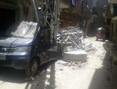 صحافة المواطن: سقوط شبكة تليفونات بشارع بورسعيد فى منفلوط