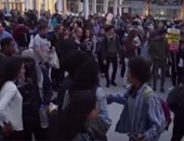 بالفيديو.. مظاهرات فى لندن ترحب باللاجئين وترفض العنصرية بعد استفتاء بريطانيا