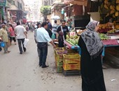 حى وسط الإسكندرية يشن حملة لإزالة الإشغالات بمحيط القائد إبراهيم