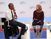 بالفيديو والصور.. رائدة الأعمال المصرية "مى مدحت" للرئيس الأمريكى باراك أوباما: فعالية Startup Weekend كان نقطة انطلاق مشروعى الخاص..وتؤكد: عملى بهندسة برمجيات الحاسوب سهٌل مهمة تصميم تطبيق "Eventtus"