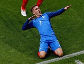 يورو 2016.. جريزمان أفضل لاعب فى مباراة فرنسا وأيرلندا