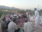 إفطار جماعى بمركز شباب العصلة بجنوب سيناء فى ختام الأنشطة الرمضانية