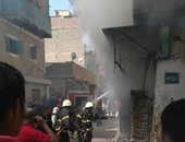 إخماد حريق بمحل تجارى فى السويس دون وقوع إصابات