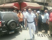 حى وسط الاسكندرية يزيل الإشغالات من محيط مسجد القائد إبراهيم