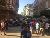 احتجاجات أمام استراحة محافظ بورسعيد على تأجيل امتحانات الثانوية