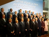 المتحدث باسم الخارجية ينشر صور اجتماعات " شكرى " فى مؤتمر السلام بباريس