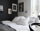 بالصور.. كيف تختار ديكور مشرق لغرف نوم بجدران سوداء؟