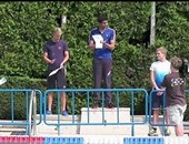 يوسف عبد الله يفوز بذهبية بطولة التشيك الدولية فى السباحة