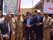 بالصور.. محافظ جنوب سيناء يفتتح مشروعات خدمية بمدينة رأس سدر