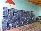 توزيع 400 كرتونة رمضانية لأهالى حى جنوب بالفيوم