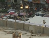 صحافة المواطن: بالصور.. أعمدة الإنارة مضاءة نهارًا بميدان العارف فى سوهاج