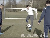 يورو 2016.. بالفيديو.. أوزيل يستعرض مهاراته للمنافسين