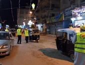 بالصور.. مسيرة ليلية لدعم مستشفى الكبد ببلطيم فى كفر الشيخ 