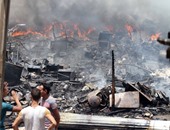 محافظة القاهرة: لا توجد خسائر بشرية بحريق سوق الجمعة 