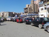 مرور الغربية يتحفظ على سيارات شركة غزل طنطا بسبب عدم سداد التأمينات