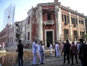 مدير شرطة النقل يتفقد موقع انفجار القنصلية الإيطالية بوسط القاهرة