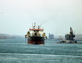 بدء احتفالات موانئ البحر الأحمر مع دخول أول سفينة لقناة السويس الجديدة
