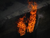 حريق هائل يلتهم "سنتر للسفارى" فى شرم الشيخ