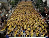 13 ألف شخص فى رقصة زومبا جماعية بشوارع الفلبين