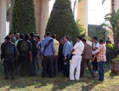 بالصور.. الأمن يمنع مصورى الصحف من دخول استاد برج العرب