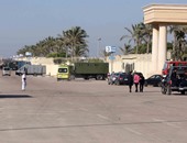 استعدادات مكثفه لتأمين نهائى كأس مصر باستاد برج العرب