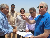 محافظ جنوب سيناء يتفقد الأعمال الجارية لتطوير وتوسعة الطرق بمدينة شرم الشيخ