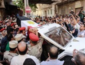 جنازة الشهيد الملازم محمد أحمد عبده ضحية الإرهاب فى سيناء