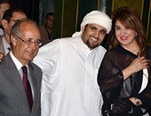 مادلين طبر وسفير المغرب يحتفلان بإطلاق أغنية "شعوب الحزم" لأحمد السعيد
