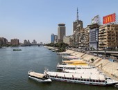محافظة القاهرة تزيل المراسى والمراكب النيلية المخالفة أسفل كوبرى أكتوبر