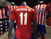 مارتينيز يرتدى القميص رقم "11" مع أتلتيكو مدريد