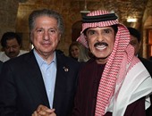 بالصور..صفية العمرى وعبدالله بالخير يزوران رئيس لبنان السابق أمين الجميل