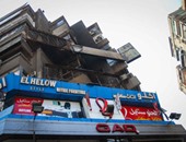 بالفيديو.. حريق بشقة أعلى مطعم شهير فى شارع شهاب بالجيزة