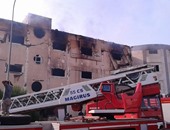 الحماية المدنية بالقليوبية تسيطر على حريق بسوق السيراميك أمام قسم ثان شبرا